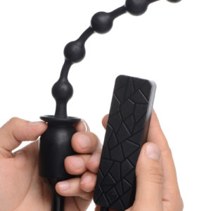 Voodoo Beads 10x Vibrating Silicone Anal Wand