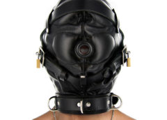 Strict Leather Sensory Deprivation Hood- SM