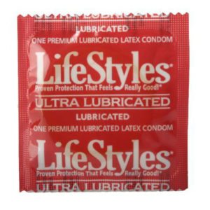 Lifestyles Ultra-Lubricated Condoms- 100 pack