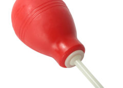 CleanStream Enema Bulb Red