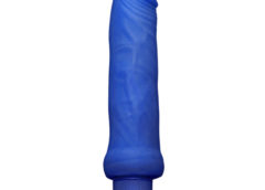 The Buzzing Blue Realistic Penis Vibe