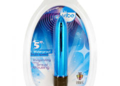 5 Inch Slim Vibe Packaged - Blue