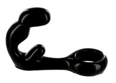 Prostate Plug with Cock Ring and Vibrating Stimulator