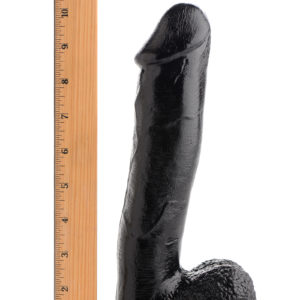 Mighty Midnight 10 Inch Dildo with Suction Cup