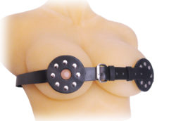 Studded Spiked Breast Binder with Nipple Holes