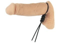 4-Way Adjustable Cock and Ball Tie - Black