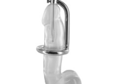 Stainless Steel Cock Ring and Urethral Plug