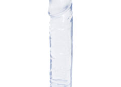 Crystal Jellies Classic 8 Inch Dong - Clear
