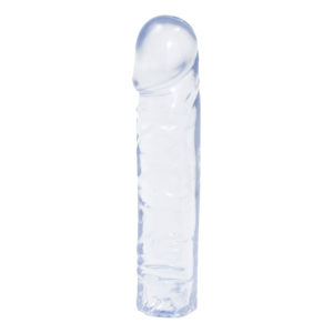 Crystal Jellies Classic 8 Inch Dong - Clear