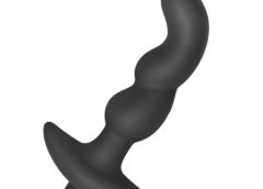 Onyx Vibrating Silicone Anal Plug