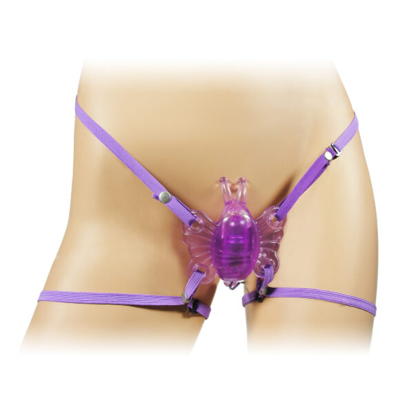 10 Function Vibrating Butterfly Harness