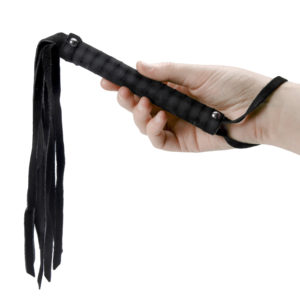 Cat Tails Suede Hand Flogger