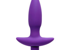 Aria Vibrating Silicone Anal Plug- Small