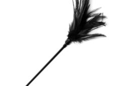 Le Plume Feather Tickler - Black