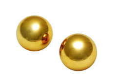 Sirs 1 Inch Golden Benwa Balls