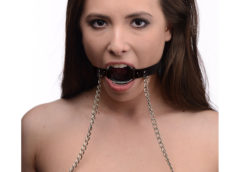 Seize O-Ring Gag with Nipple Clamps