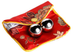 Stainless Steel Benwa Kegel Balls with Pouch