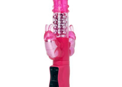 Triple Pleasure Rabbit Vibe With Anal Stimulator