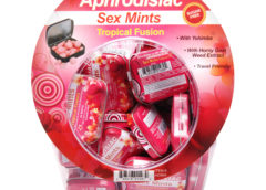 Tropical Fusion Aphrodisiac Sex Mints Retail Fishbowl Display- 60 Piece Display