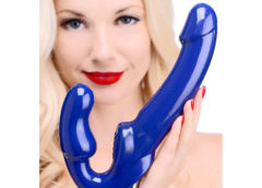 Revolver II Vibrating Strapless Strap On Dildo