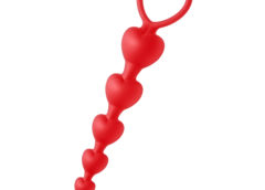 Sweet Heart Silicone Anal Beads