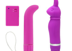 Pocket Rabbit with Free Remote G-Spot Vibe