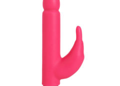 Smooth Pink Silicone Rabbit