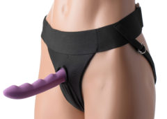 Avalon Jock Style Strap On Harness with Dildo