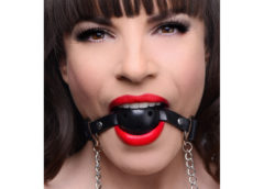 Breathable Ball Gag with Nipple Clamps