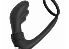Nova Silicone Cock Ring and Prostate Vibe
