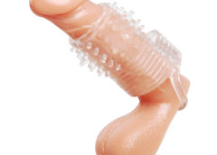 Clear Sensations Vibrating Textured Erection Sleeve