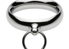 Lead Me Stainless Steel Cock Ring- 1.75 Inch