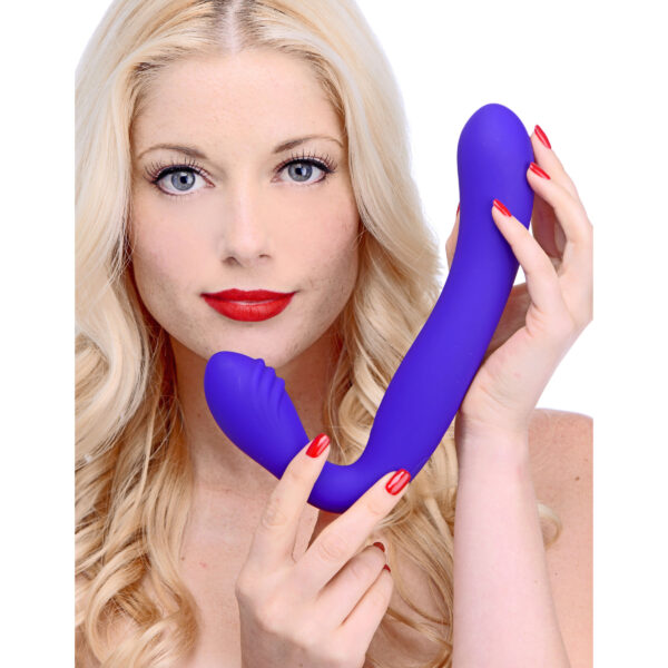 30 Mode Strap Free Vibrating Strap On Dildo