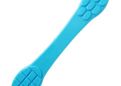 Textured Blue Silicone CBT Ball Slapper