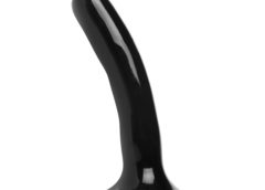 Slim Strap On Harness Dildo- Black