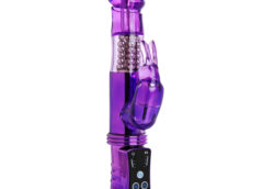 Rotating and Vibrating Compact Purple Rabbit Vibe