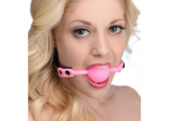 Glow Gag Glow in the Dark Silicone Ball Gag