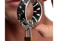 Impaler Locking CBT Ring with Spikes