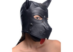 Strict Leather Puppy Hood with Bendable Ears