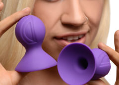 Violets Silicone Nipple Suckers