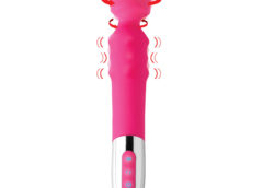 Empowered 10x Rotating Silicone Wand with Massage Beads