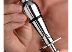 Stainless Steel Locking Anal Plug