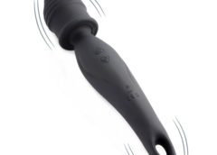 Dual Diva 2 in 1 Silicone Massager- Black