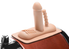 Double Penetration Attachment for Saddle Sex Machine