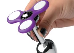 Light Up Fidget Spinner Anal Plug