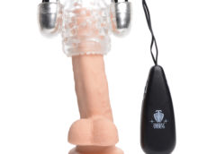 Dual Vibrating Penis Head Teaser