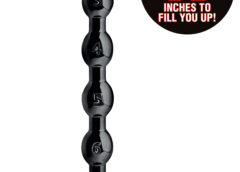 Hosed 19 Inch Beaded Anal Snake