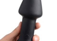 Mega Spade 10x Vibrating XL Silicone Plug