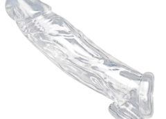 Realistic Clear Penis Enhancer and Ball Stretcher