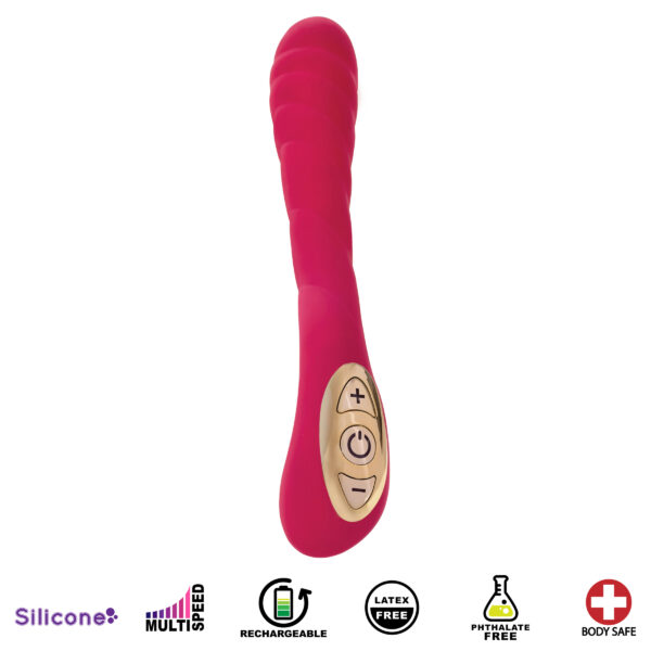 Rendezvous Silicone Vibe - Rose